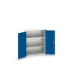 bott Verso hangkast 800x350x1000mm 2 legborden 2 deuren RAL 5010