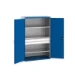 bott Cubio systeemkast 2 deuren 3 legborden hoogte 2000 mm RAL 5010