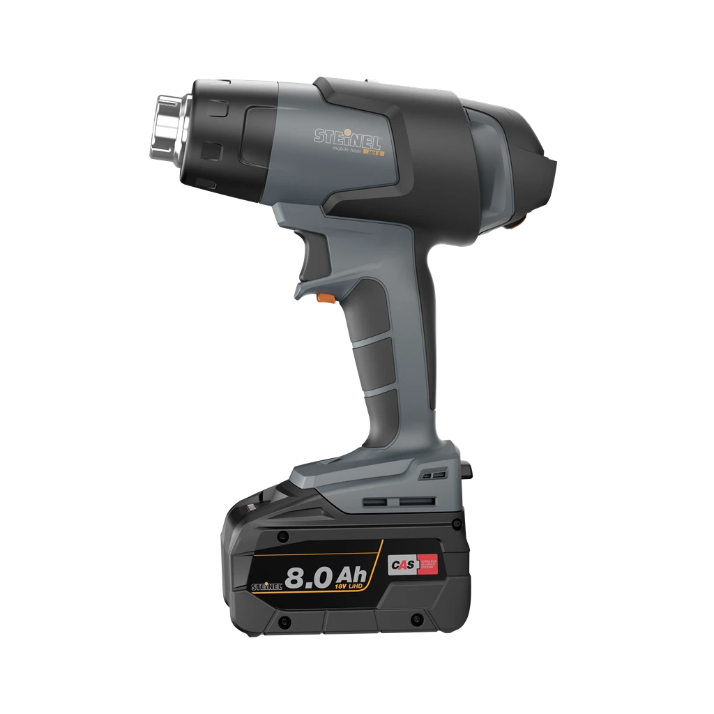 Steinel Accu Heteluchtpistool MobileHeat 5 - met 8.0Ah accu en lader - in koffer