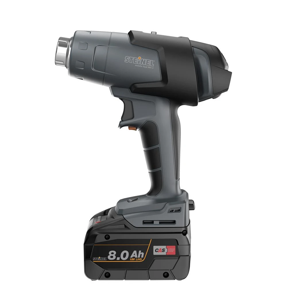 Steinel Accu Heteluchtpistool MobileHeat 3 - met 8.0Ah accu en lader - in koffer
