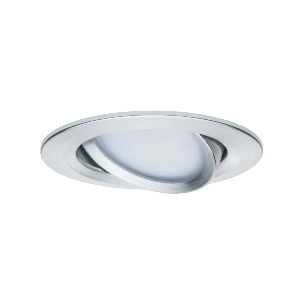 Paulmann LED-inbouwlamp Nova Plus Basisset O84mm 6W aluminium 3-spots