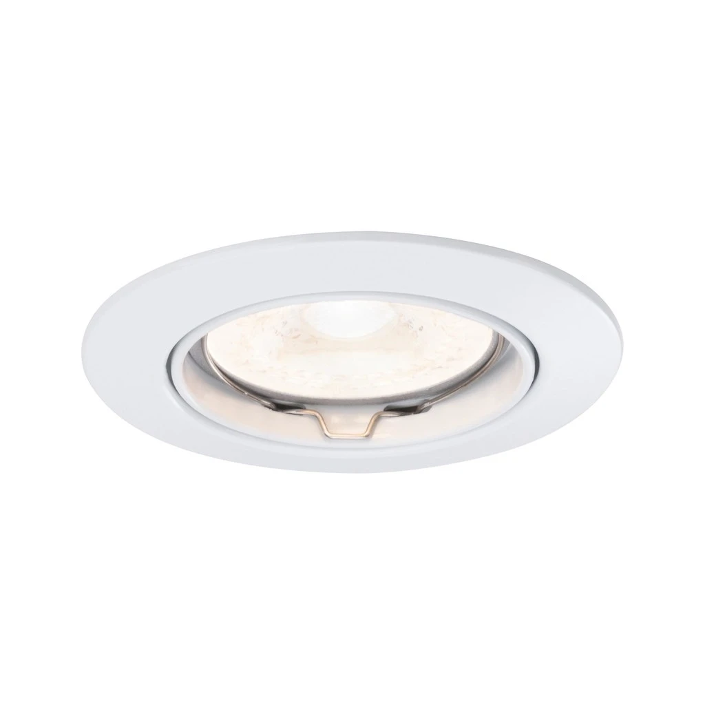 Paulmann Inbouwlamp Premium IP44 GU5,3 dimbaar wit O83mm - 1-spot