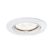 Paulmann Inbouwlamp Premium IP44 GU5,3 dimbaar wit O83mm - 1-spot