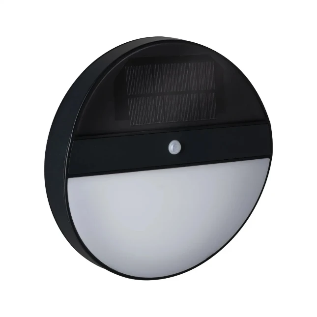 Paulmann Outdoor Solar LED-buitenwandlamp Eloise IP44 3000K met bewegingsmelder