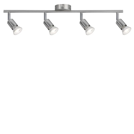 Paulmann Plafondspot Carolina GU10 4x10W - nikkel