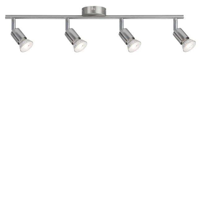 Paulmann Plafondspot Carolina GU10 4x10W - nikkel