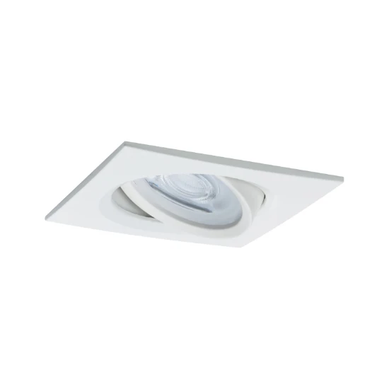 Paulmann LED-inbouwspot Nova 6,5W GU10 84x84mm wit - 3-spots