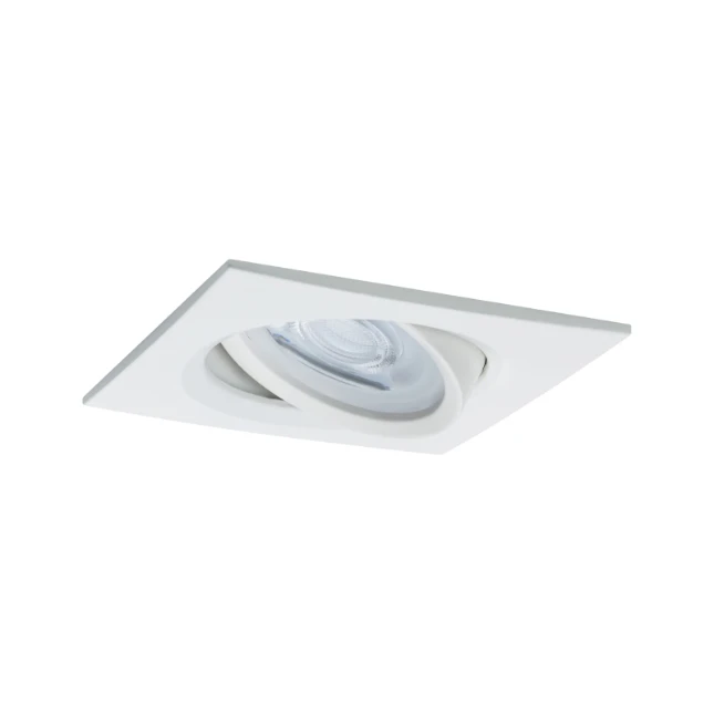Paulmann LED-inbouwspot Nova 6,5W GU10 84x84mm wit - 3-spots