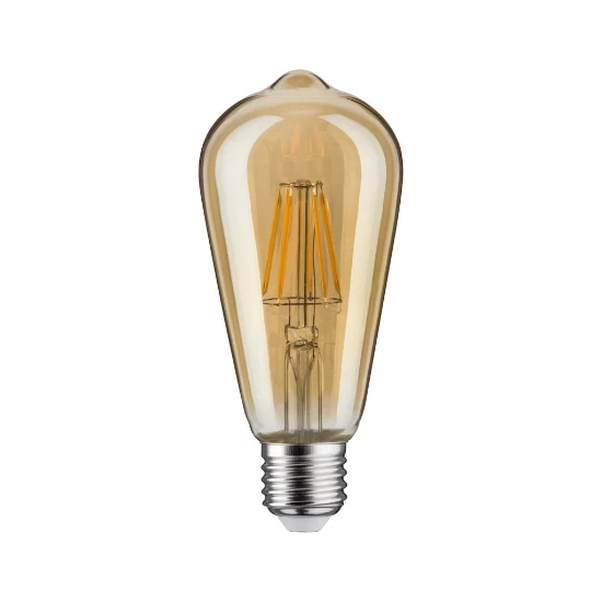 Paulmann LED ST64 680lm E27 6,5W goud 2500K 230V