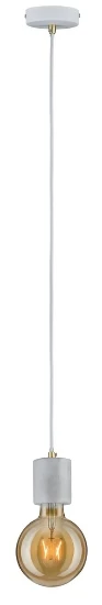 Paulmann Neordic Nordin hanglamp 1x20W wit marmer