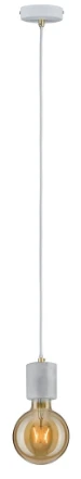 Paulmann Neordic Nordin hanglamp 1x20W wit marmer
