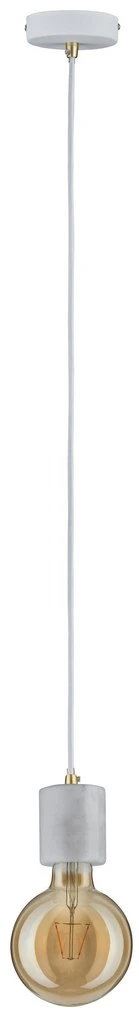 Paulmann Neordic Nordin hanglamp 1x20W wit marmer