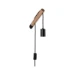 Paulmann WallC Kian WL 1x40W Hout-zwart hout-