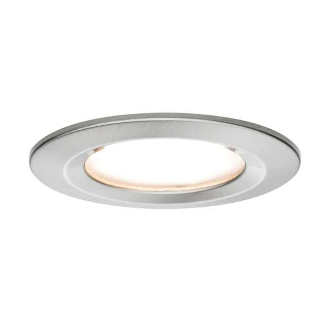 Paulmann LED-inbouwlamp Nova 3W O78mm staal - 3-spots