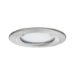 Paulmann LED-inbouwlamp Nova 3W O78mm staal - 3-spots