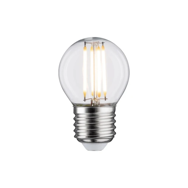 Paulmann LED-kogellamp E27 4W 470lm helder
