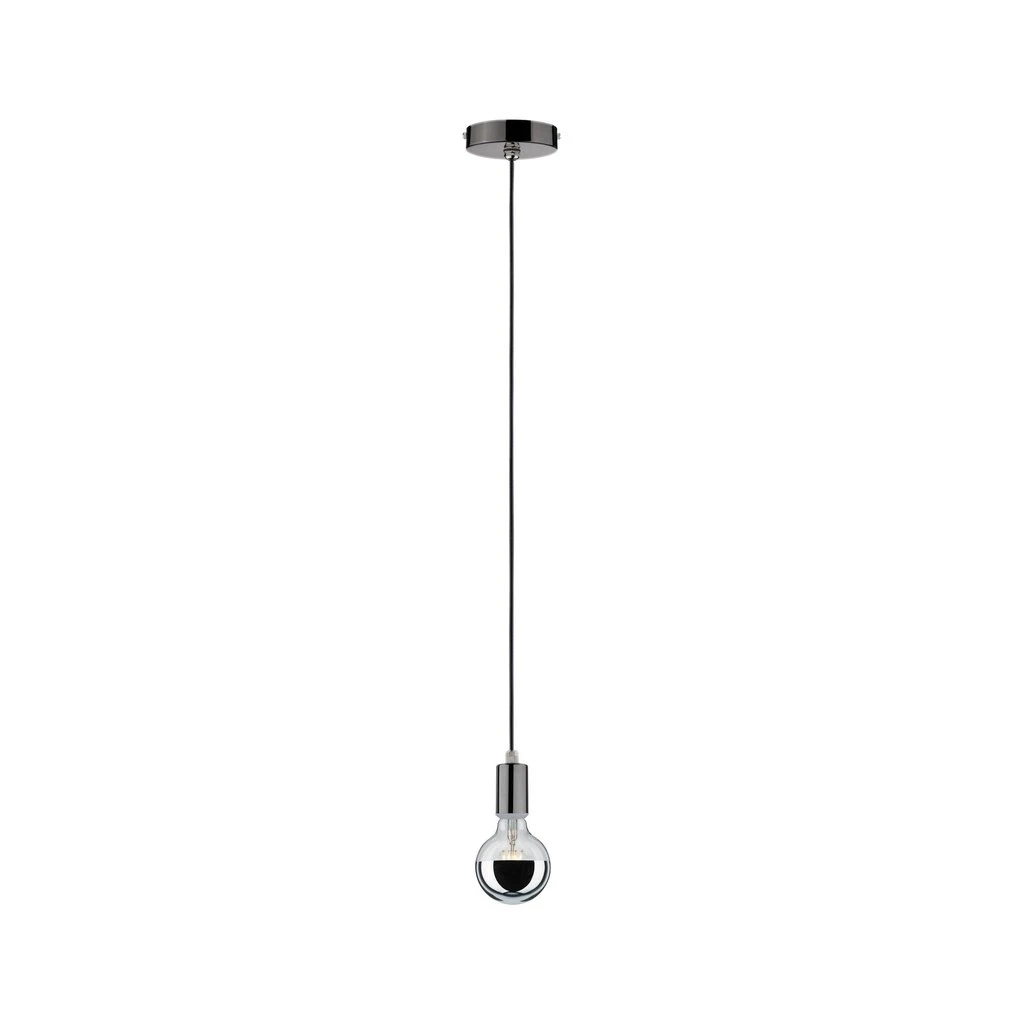 Paulmann Larus hanglamp IP44 1x20W zwart chroom