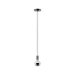 Paulmann Larus hanglamp IP44 1x20W zwart chroom
