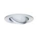 Paulmann LED-inbouwspot Nova 6,5W GU10 aluminium O84mm - 1-spot
