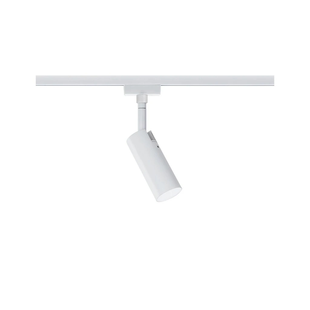 Paulmann URail spot Tubo 1x5W Wit 230V met/kunst