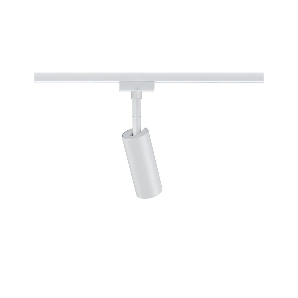 Paulmann URail spot Tubo 1x5W Wit 230V met/kunst