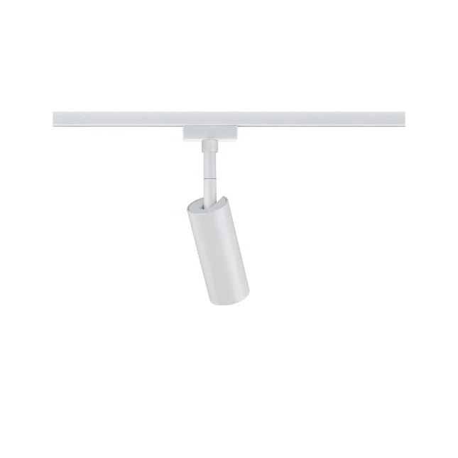 Paulmann URail spot Tubo 1x5W Wit 230V met/kunst