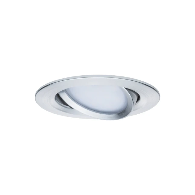 Paulmann LED-inbouwpsot Nova 6,5W GU10 O51mm aluminium - 3-spots