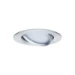 Paulmann LED-inbouwpsot Nova 6,5W GU10 O51mm aluminium - 3-spots