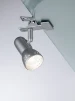 Paulmann Klemspot Gryps 40W E14 geborsteld staal