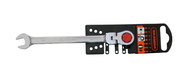 Skandia Steekring- en ratelsleutel 10 mm