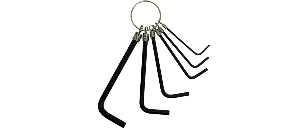 Skandia Inbussleutelset Ring 2-6 mm 6-delig