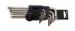 Skandia Inbussleutelset Torx Lang T10-T50 9-delig
