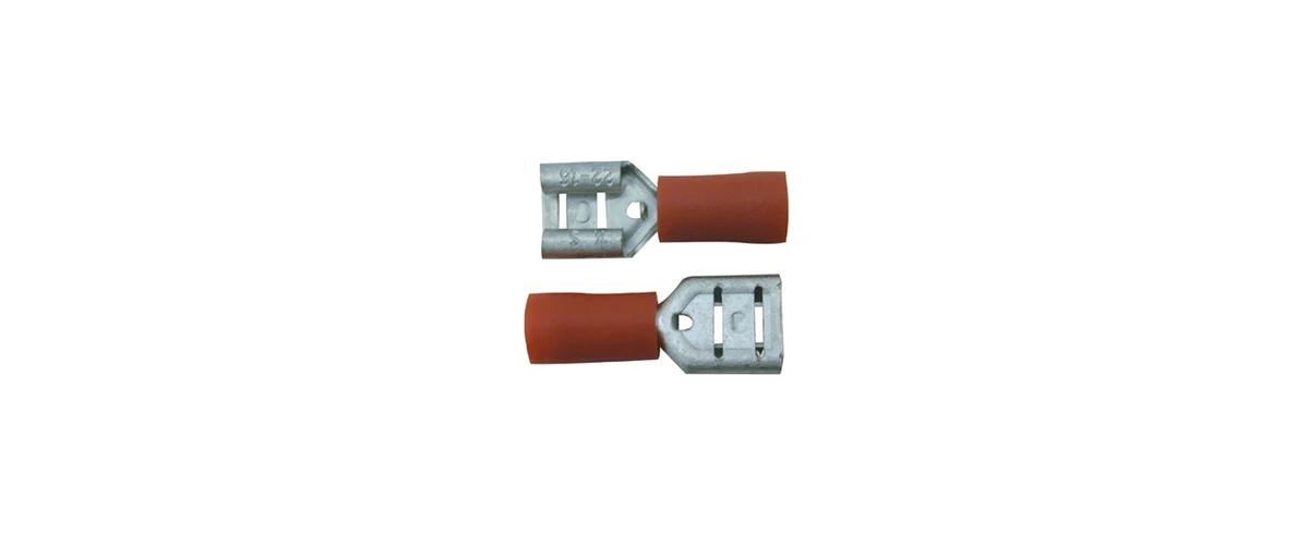 Skandia Vlakstekerhuls rood 0,5-1,5 mm² (10 stuks)