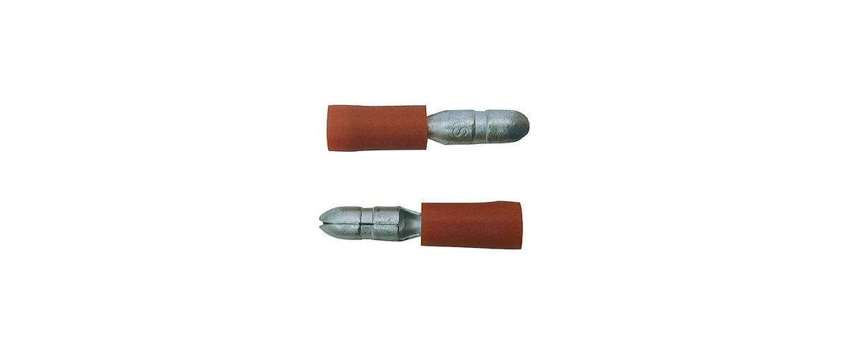 Skandia Rondsteker rood 0,5-1,5mm² (10 stuks)