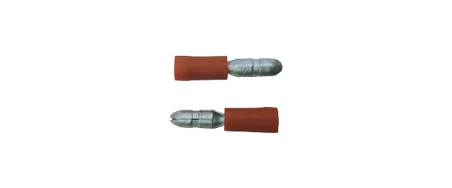 Skandia Rondsteker rood 0,5-1,5mm² (10 stuks)