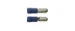 Skandia Rondsteker blauw 1,5-2,5mm² (10 stuks)