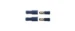 Skandia Rondstekerhuls blauw 1,5-2,5mm² (10 stuks) assortiment