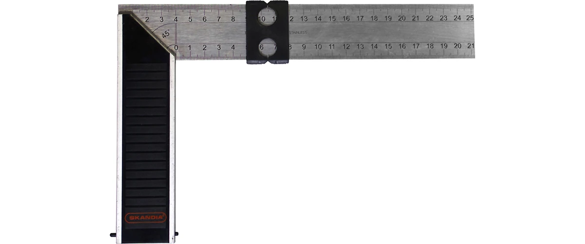 Skandia Winkelhaak RVS 250 mm
