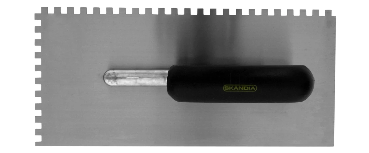 Skandia Plakspaan getand RVS 6x6 mm