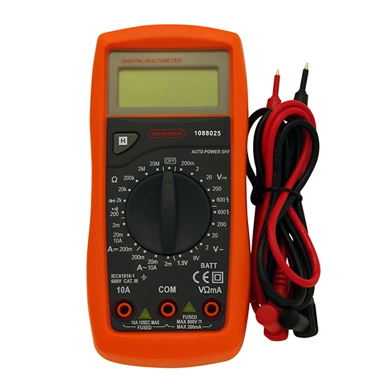 Skandia Multimeter Digitaal 600V 10A