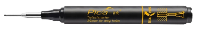 Pica Ink 150/46 Markeerstift voor diepe gaten zwart