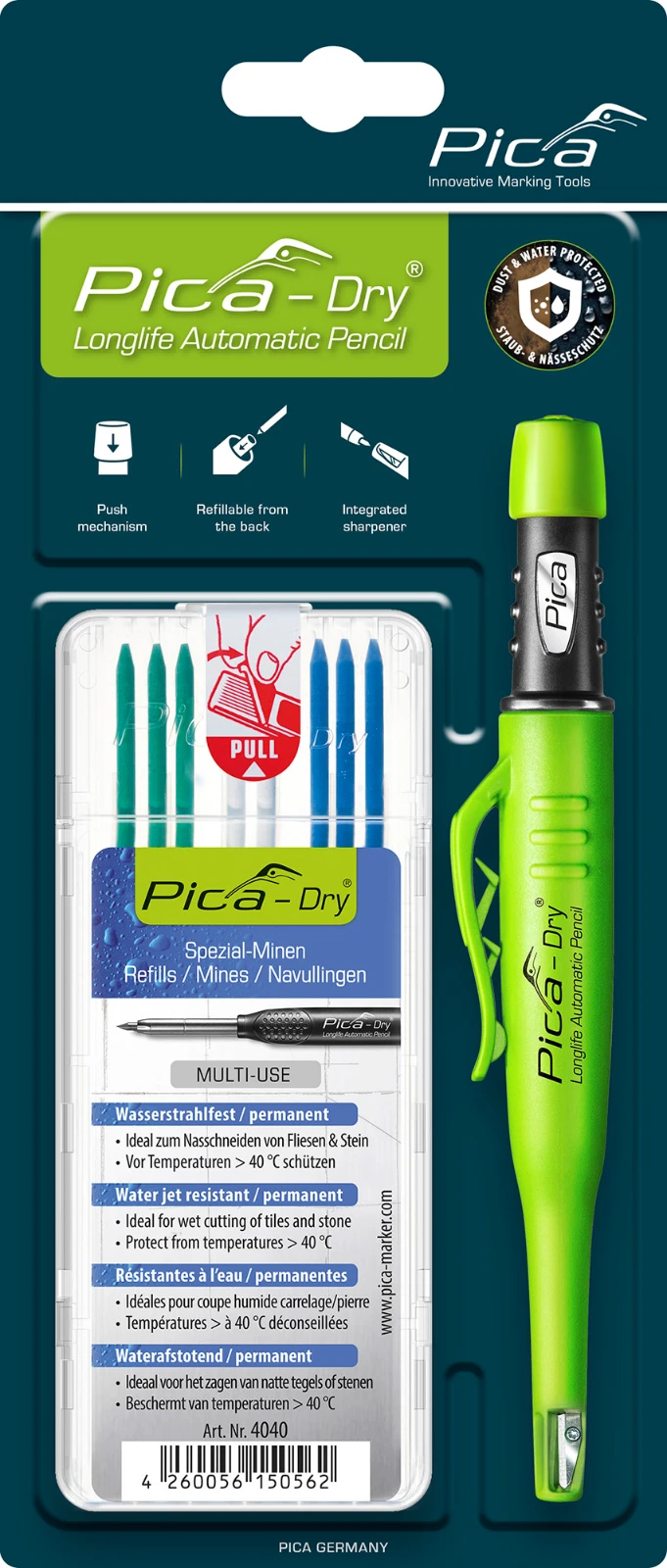 Pica Dry 3030/4040 Navulling bundel (blister)