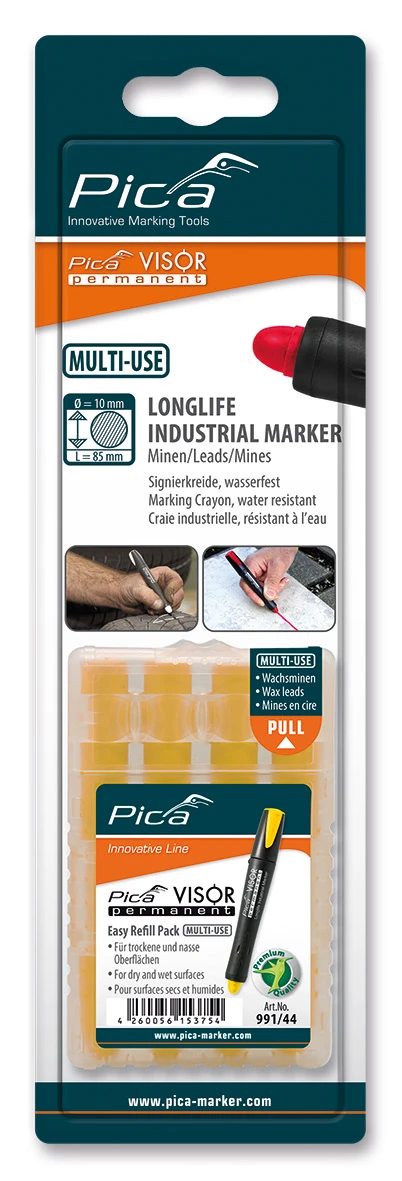 Pica Navulling markeerstift in blister VISOR
