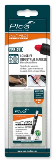 Pica VISOR 991/52 Navulling wit (blister)