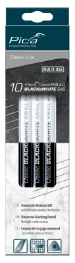 Pica Classic 546/24 Potlood Universeel zwart/wit 23 cm (10 stuks)