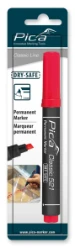 Pica Classic 521/40 Permanent Marker rood - beitelpunt (blister)