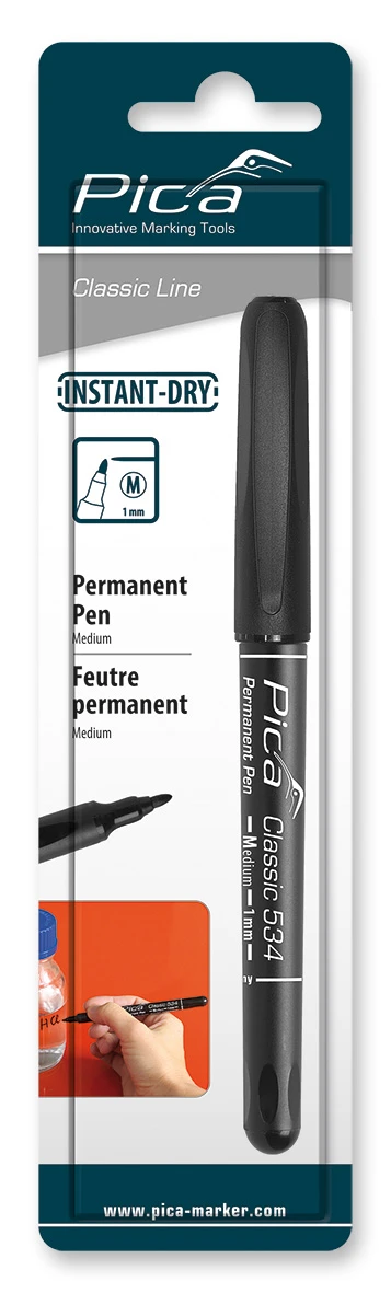 Pica Markeerstift in blister Classic