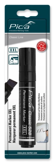 Pica Classic 528/46 Permanent Marker XXL zwart (blister)
