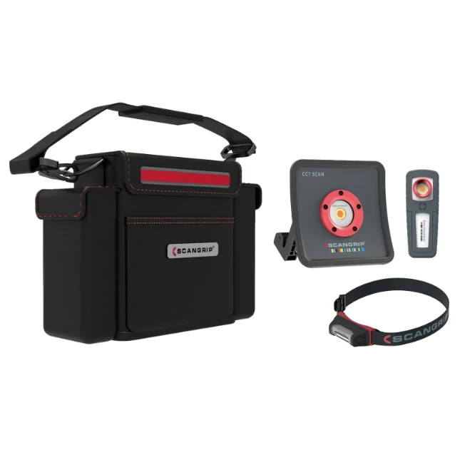 Scangrip Bouwlamp met accessoires Colour Match