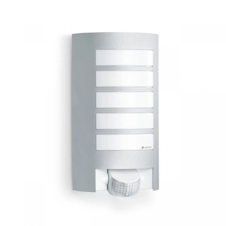 Steinel Sensor Buitenlamp L 12 S zilver - met bewegingsmelder